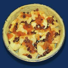 gateau aux pommes meringué