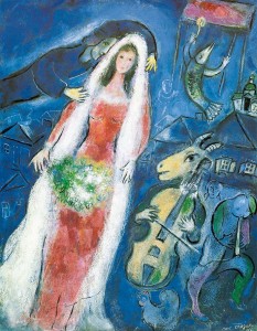 la mariée Chagall Yiddish pour tous