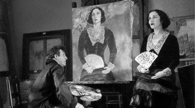 photo bella pose pour Chagall