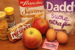 Ingrédients tarte suisse