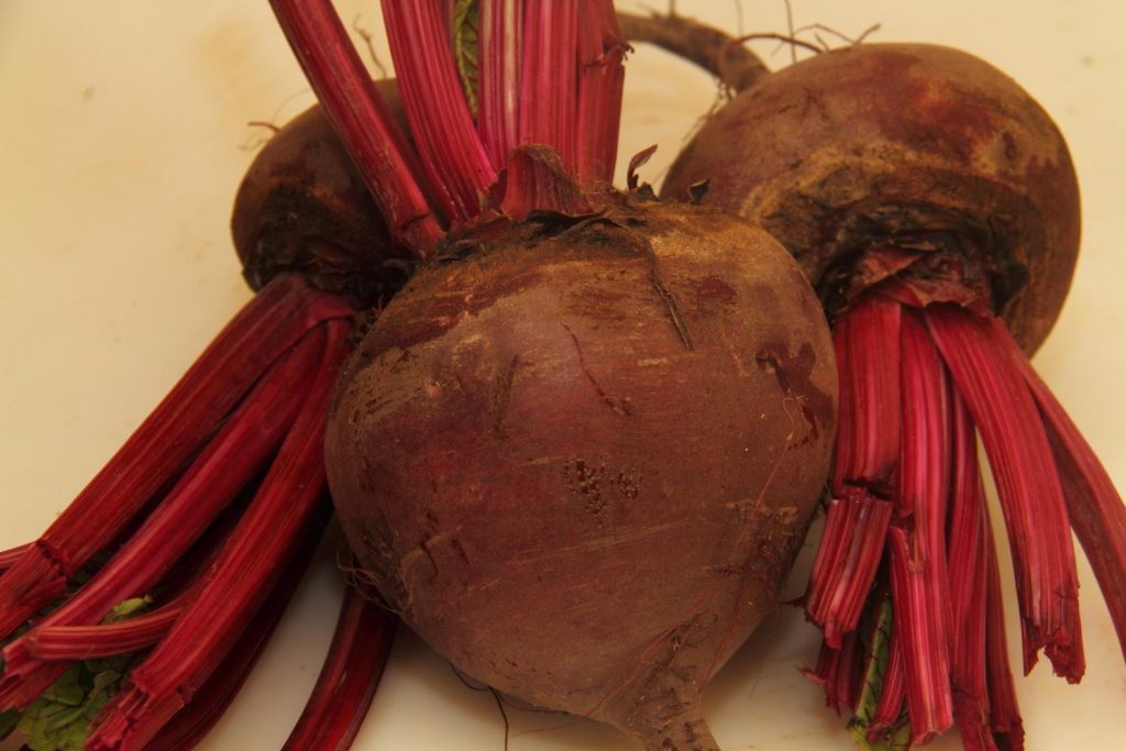 Betteraves cuites au four et Tzatziki