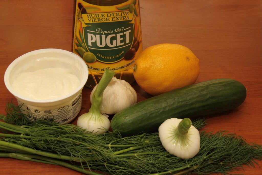 Betteraves cuites au four et Tzatziki