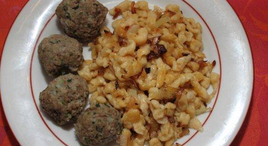 Quenelles de foie à l'alsacienne