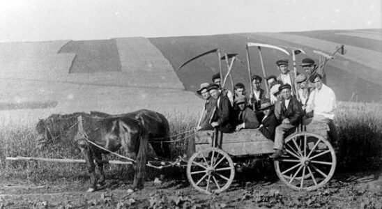 membres d'une colonie agricole juive de Russie soviétique