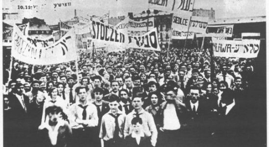 Rassemblement du Bund à Varsovie - juin 1922