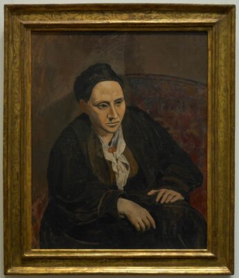 Illustration: portrait de Gertrude Stein par Pablo Picasso (1906); Metropolitan Museum of Art, New-York