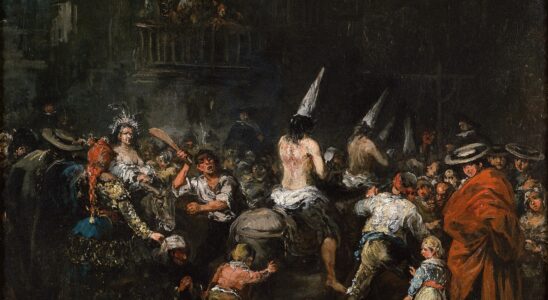 Illustration: Condamnés par l'Inquisition - Eugenio Lucas Velasquez (1862) - Musée du Prado