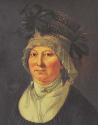 Madame Kaulla, peinture à l'huile de Johann Baptist Seele (1774-1814).